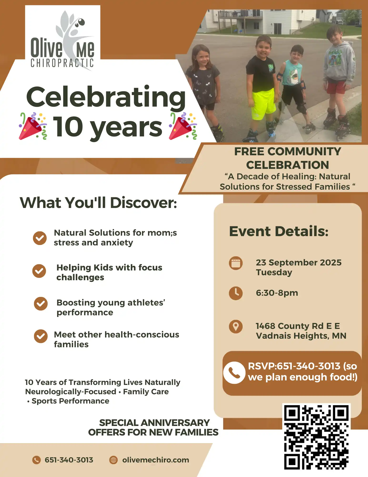 Chiropractic Vadmais Heights MN Event Flyer Chiropractic Vadmais Heights MN Event Flyer